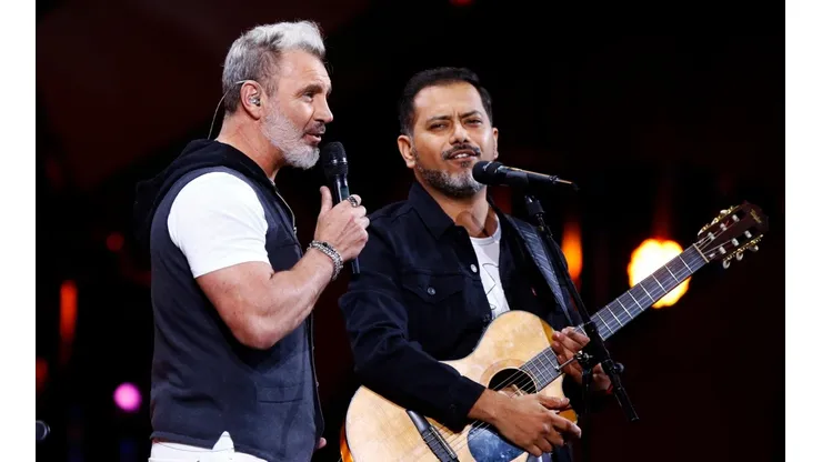 Barticciotto junto a Pedro Ruminot