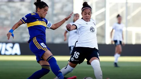 Las albas no pudieron ante Boca Juniors en el Monumental.