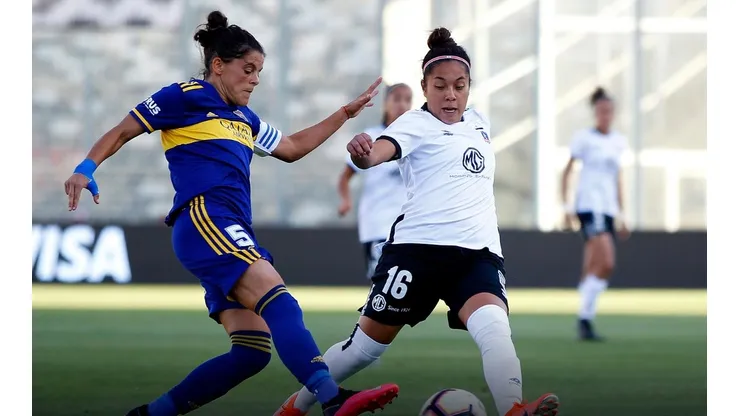 Las albas no pudieron ante Boca Juniors en el Monumental.
