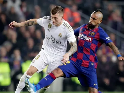 Arturo Vidal suma bonos para ser titular como delantero ante el Real Madrid