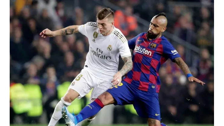 Vidal apunta a ser titular ante el Real Madrid