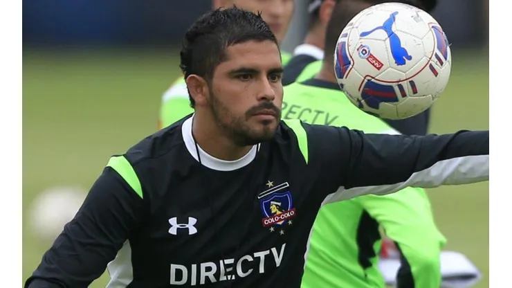 Miguel Riffo en Colo Colo