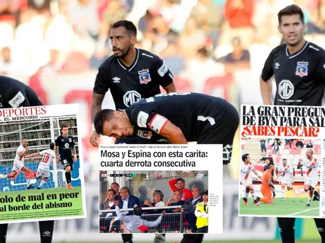 Los diarios no tuvieron piedad con Salas tras una nueva caída