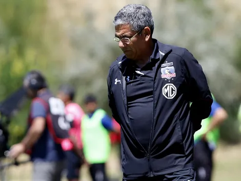 El desolador rendimiento de Gualberto Jara como DT interino de Colo Colo
