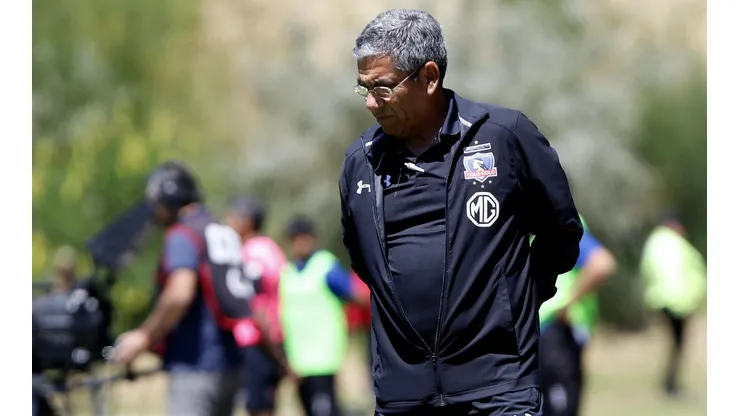 Gualberto Jara al mando de Colo Colo