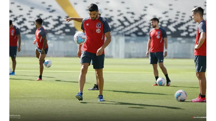 Colo Colo y su último entrenamiento