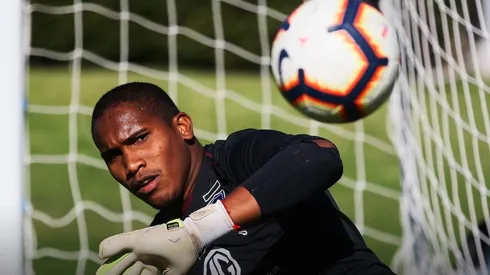 Carabalí fue el encargado de atajar en el Preolímpico Sub23.