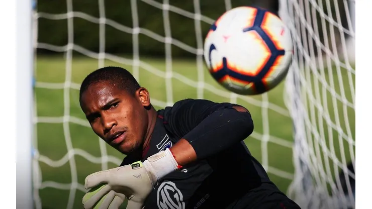 Carabalí fue el encargado de atajar en el Preolímpico Sub23.