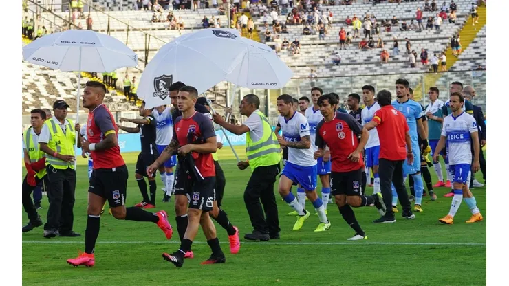 El clásico entre albos y cruzados finalizó de la peor manera.