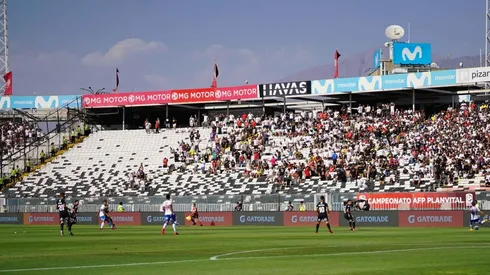 Solo unos 12 mil hinchas llegaron al Monumental.