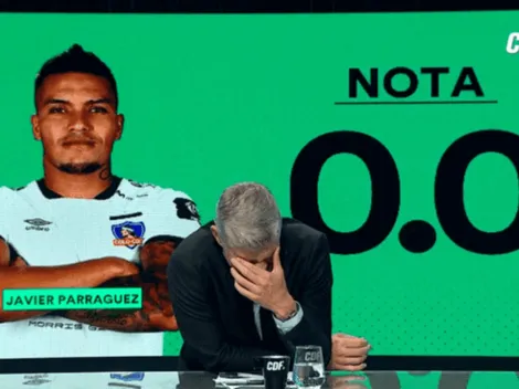 Demoledor: Le ponen un 0.0 de nota a Parraguez tras su partido ante Audax