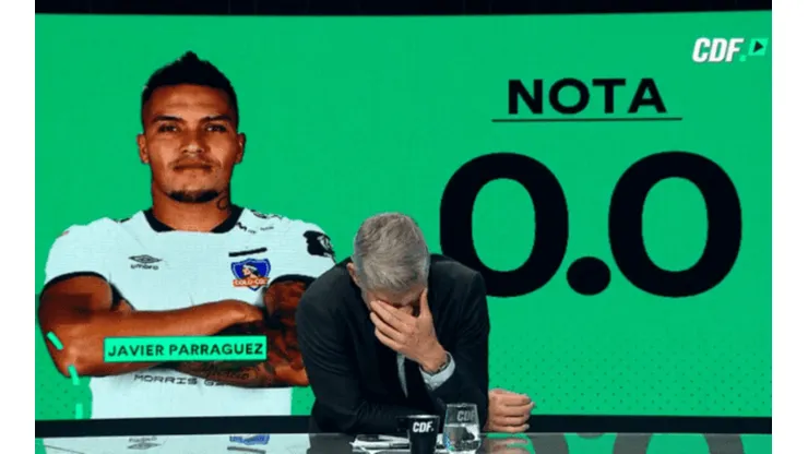 El delantero recibió la nota más mínima posible.