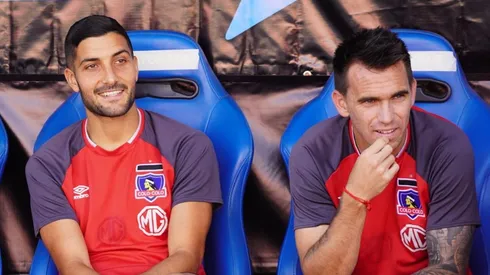 Blandi y Mouche juntos en Colo Colo