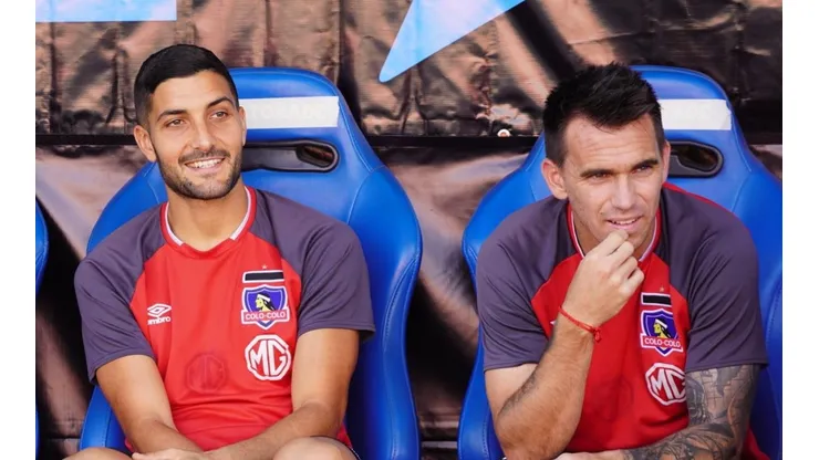 Blandi y Mouche juntos en Colo Colo