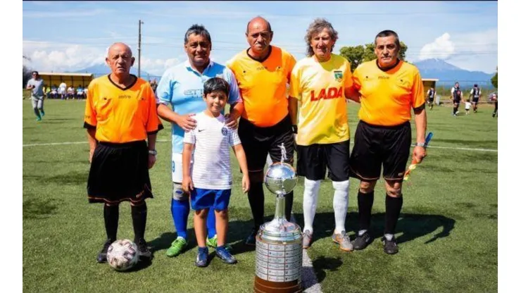 Morón junto a Selman en su último viaje