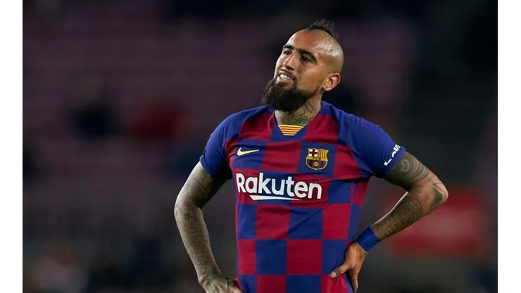 Vidal no fue considerado en el once