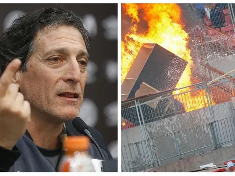 Salas y los incidentes en el fútbol: "La institución y autoridades tienen que hacerse cargo"