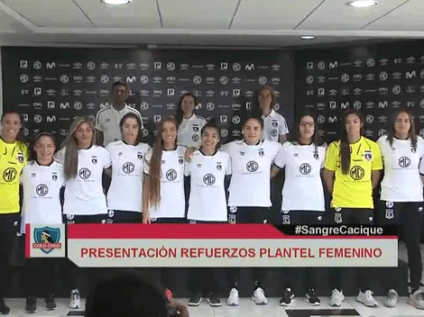 Con lujos y detalles: estas son las 11 futbolistas que llegan a reforzar a Colo Colo Femenino