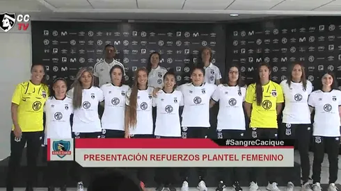 Colo Colo Femenino y la presentación de jugadoras
