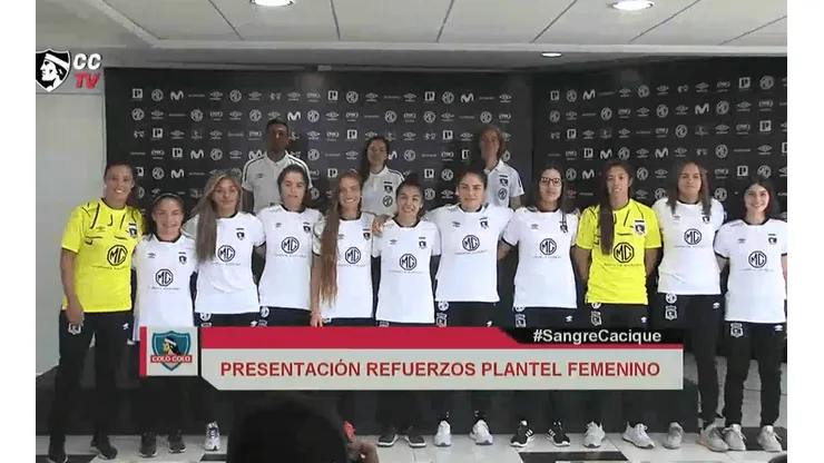 Colo Colo Femenino y la presentación de jugadoras