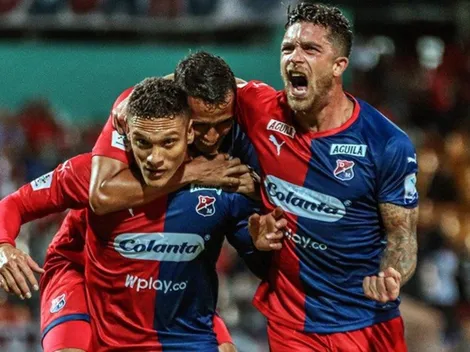 Figura: Javier Reina anota un doblete por el DIM en Copa Libertadores