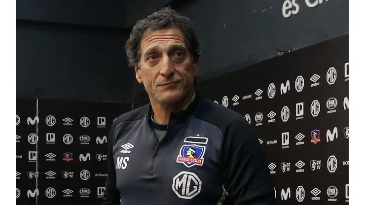 El entrenador albo fue enfático de decir que no buscarán un delantero.