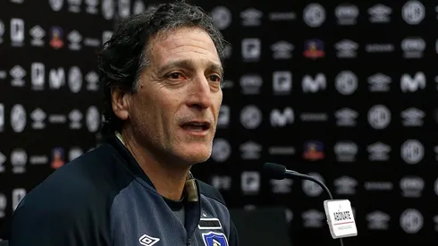 Mario Salas en conferencia de prensa