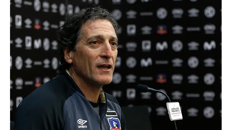 Mario Salas en conferencia de prensa