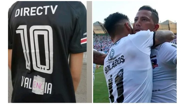 Valencia le regaló su camiseta con el 10 en la espalda.