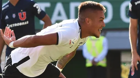 Parraguez viene de anotarle a la U en la final de Copa Chile.