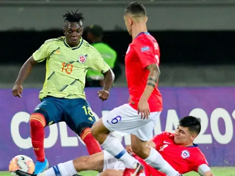 Fuera del Preolímpico: Chile juega mejor que Colombia, pero no logra desnivelar