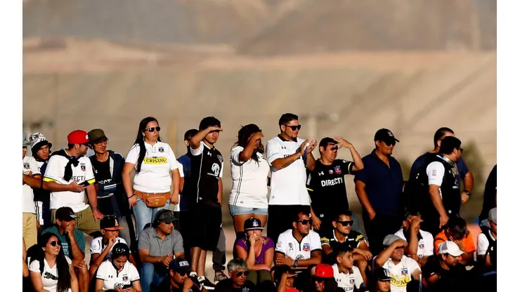 Colo Colo visita a Cobresal en el Estadio El Salvador