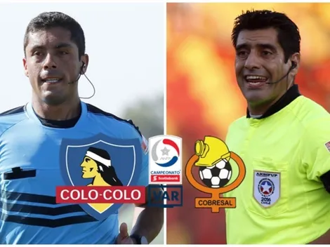 Ya están designados los árbitros para el Cobresal vs Colo Colo