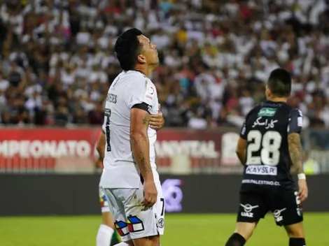 Paredes sale lesionado entre aplausos de los hinchas albos