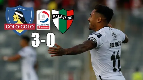 Colo Colo se impuso con un rotundo marcador sobre Palestino.