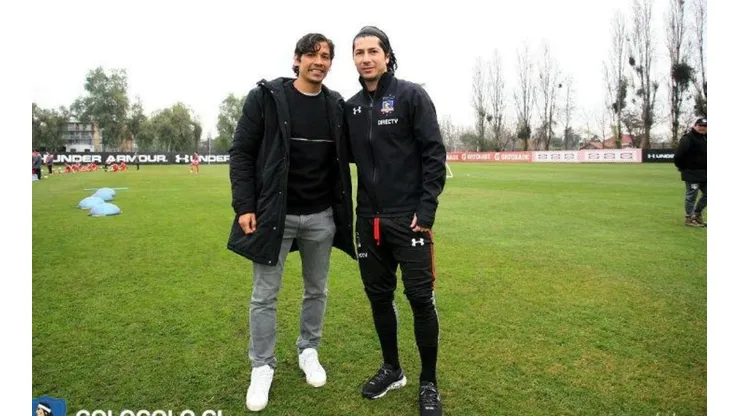 Jaime Valdés le desea lo mejor a Matías Fernández