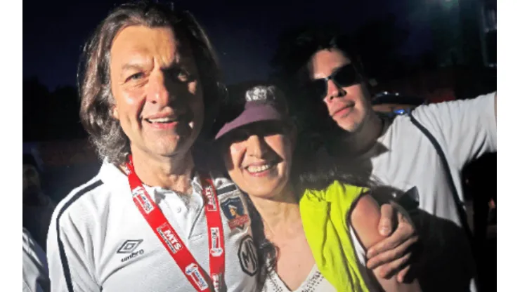 Fabiola Mosa junto a Aníbal en Temuco