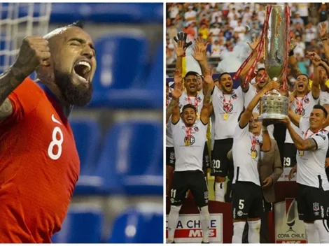 El Rey Arturo celebró la Copa Chile: "Felicitaciones campeones"