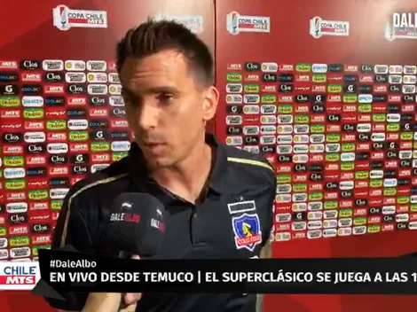 Pablo Mouche: "Mala suerte que no pueda estar, pero apoyando a mis compañeros