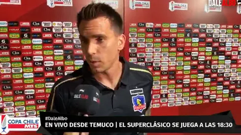 Pablo Mouche asegura que no juega por precaución y espera volver el lunes