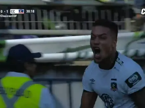 Cuadro a cuadro | Javier Parraguez anota golazo de cabeza para Colo Colo ante la Universidad de Chile