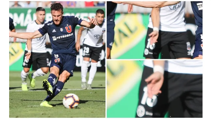 El momento donde Opazo "mufó" el penal de Ángelo Henríquez.