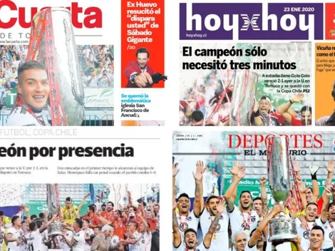 Portadas de una jornada muy dulce: "Por algo le dicen Eterno Campeón"