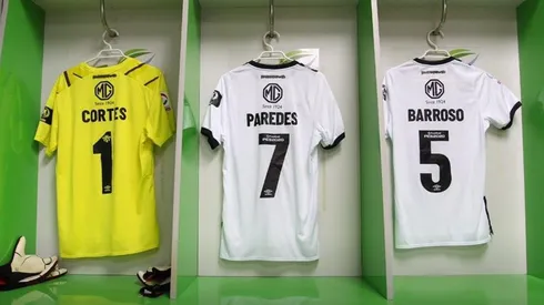 La camiseta del histórico espera en el camarín del Germán Becker.