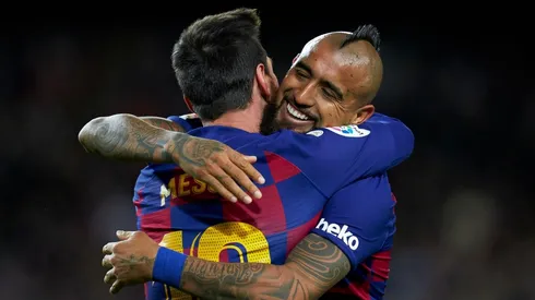 Arturo Vidal aporta con una asistencia clave en el debut de Quique Setién