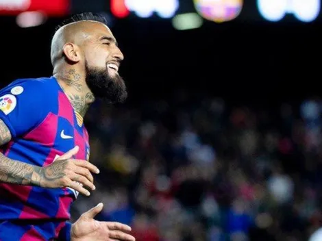 ¡Golazo del Barcelona ante Granada! tremenda asistencia de taquito de Arturo Vidal para Lionel Messi
