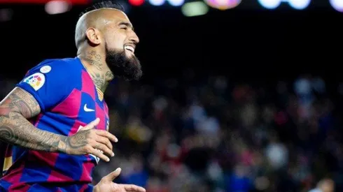 ¡Golazo del Barcelona ante Granada! tremenda asistencia de taquito de Arturo Vidal para Lionel Messi