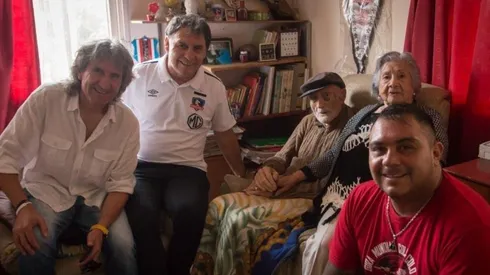 Araya visitado por representantes del club