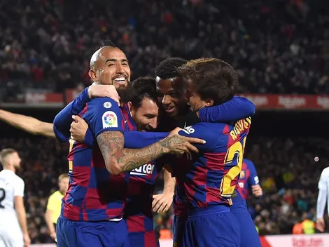 Aporta con elegante asistencia: Vidal fundamental para triunfo del Barça