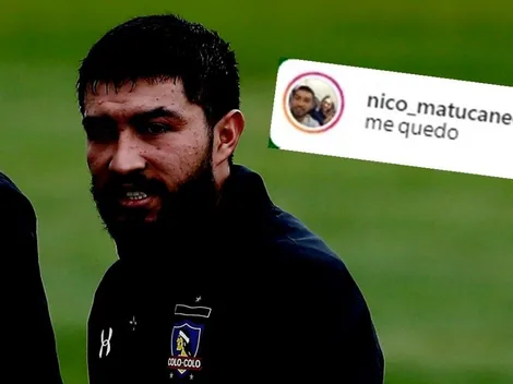 El mensaje de Maturana en Instagram que desobedece a Salas: "Me quedo"
